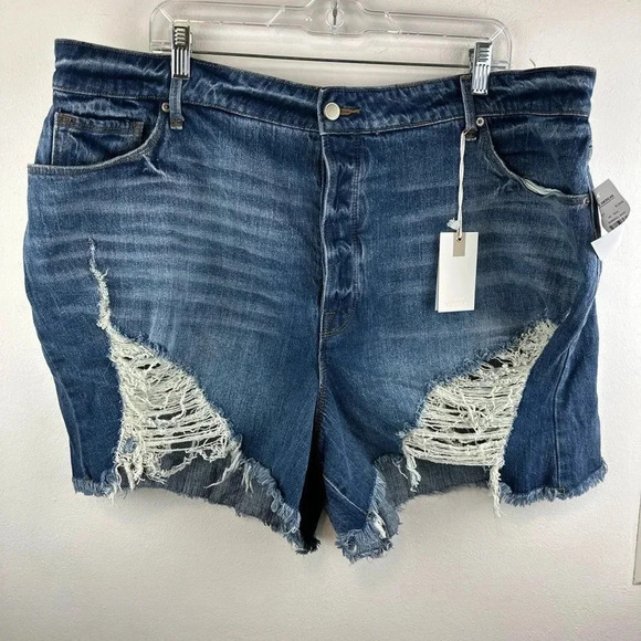 Good American I Bombshell Shorts Ss 20 NWT - Picture 3 of 16